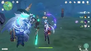 Eula Vs Maguu Kenki, Combo and Team