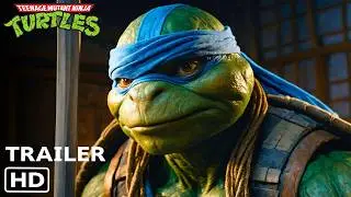 TEENAGE MUTANT NINJA TURTLES | PANAVISION | Trailer | Karen Gillan, Jensen Ackles | Retro AI Concept