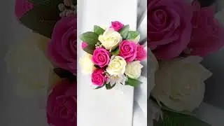 Букет из мыльных роз