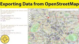 Data mining tool for OpenStreetMap