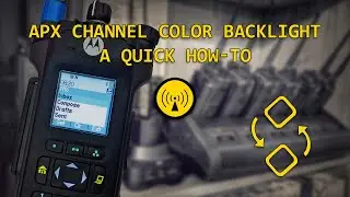 Motorola APX Channel Color Backlight
