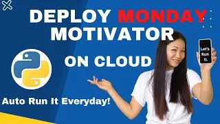 Deploy Monday Motivator On Cloud | Deploy Python Script On Server | By Krishna Sonavane