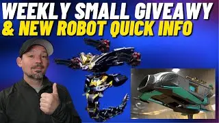 War Robots #WRwinVeyron2 Giveaway & New Robt ophion Quick Info
