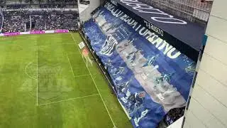 Bandera Gigante en el Capwell, boca del pozo emelec vs independiente del Valle
