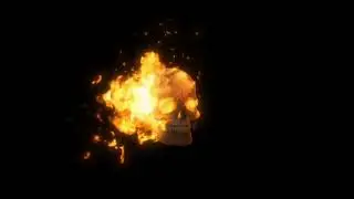 Black screen Fire effect Background no sound template HD quality 🔥