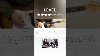 K-ON! -  My Love is a Stapler (guitar solo cover with tabs)