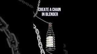 Wrap a Chain Around Any Object in Blender ! 