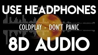 Coldplay - Don't panic (8Daudio)