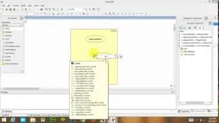 how to create usecase diagram through starUML
