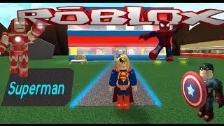 Let's Play Roblox Superhero Tycoon!!! ALL UPGRADES!