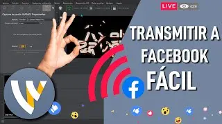 Cómo transmitir a facebook desde WIRECAST