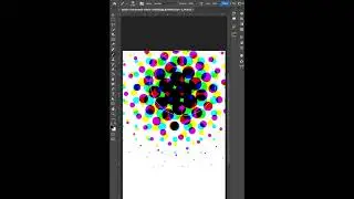 Colored Offset Halftone