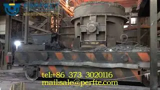 Ladle transfer car for steel mill,molten steel, tundish