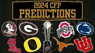 2024 Preseason College Football Playoff Predictions