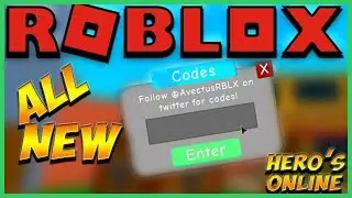 CRAZY NEW CODES THAT WILL MAKE YOU A GOD IN HEROES ONLINE