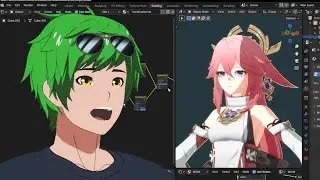 How to make the Perfect Toon Shader in Blender (Goo Engine) - The Shader Info Node