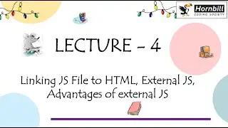 LEC -  4 Linking JS to HTML, External JS
