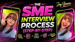 The Subject Matter Expert (SME) Process - Start to Finish