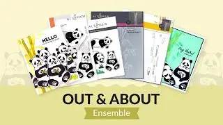 Adorable Panda Bear and Bamboo Designs with Out & About Ensemble