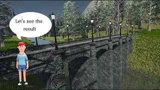 It is so easy to build a bridge with 3D Bridges In Seconds for Unity.