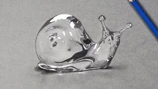 Drawing a Crystal Snail