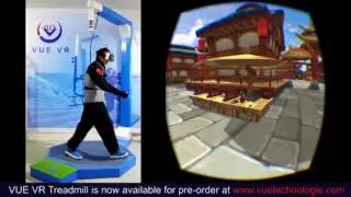 VUE VR - Control the walking speed of Avatar in the games with VUE VR Omni-Directional Treadmill