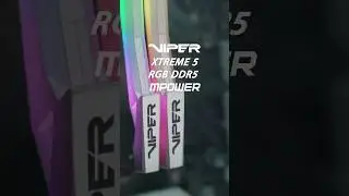 Viper Xtreme 5 RGB DDR5 MPOWER 聯名電競記憶體 | Patriot Viper 博帝科技