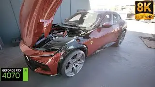 Cyberpunk 2077: Real Life 8K Path Tracing Graphics | Real Life Cars Showcase Gameplay