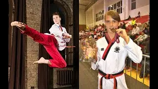 The youngest World Champion in Taekwondo, FIGHTING BEAUTY - ANNA BORYSENKO - Taekwondo MOTIVATION.