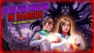 [superheroine Defeated] Sailor Moon vs. king Monster Evil Orc Heroine Help Me 