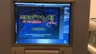 Castlevania: Symphony of the Night as Maria on a Japanese Sega Saturn on a Twentieth Anniversary Mac