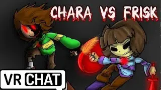 Undertale Chara Hunts A Frisk Down! | VRchat!