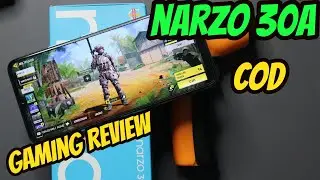 Realme Narzo 30A COD Gameplay Test| Gaming Review | Battery Drain | Heating Test