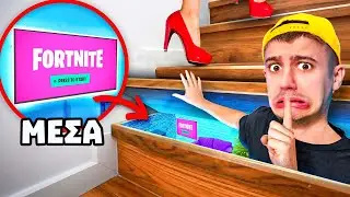 I Built a Secret Gaming Room to Hide From My Dad!