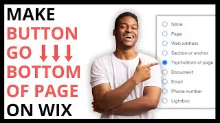 How to Make a Button Take You to the Bottom of the Page on Wix
