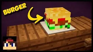 ✔ Minecraft : How To Make A Hamburger