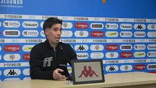 📺 RdP d'Alberto Trapero  prèvia al CE Sabadell - Lleida CF