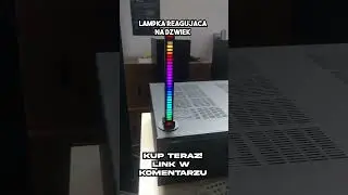 LISTWA RGB LED REAGUJĄCA NA MUZYKĘ Z AKUMULATOREM - SPRAWDŹ! #shorts