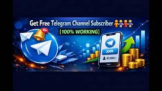Get Free Telegram Channel Subscriber🧑‍🤝‍🧑🧑‍🤝‍🧑 [100% working]