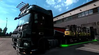 Euro Truck Simulator 2 1.33 Baltics DLC -  DAF XF 105 - Rēzekne to St. Petersburg