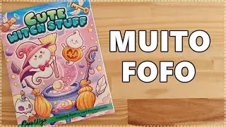 REVIEW Livro para Colorir Cute Witch Stuff - Coco Wyo