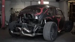 V8 swapped Beetle from Hell | 4K
