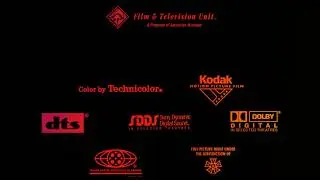 Top 10 Final Seconds of End Credits with Warping Gradients in the Background