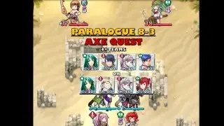 Fire Emblem Heroes Paralougue 8-3 Quest Axe Unit (Taking the Beachhead)