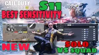 BEST CODM SENSITIVITY IN 2022 FOR BATTLE ROYALE 🔥| 4 finger Claw set-up | Call of duty | Codm S11