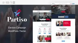 Partiso | Political WordPress Theme for Party & Candidate | Themeforest Website Templates and Themes
