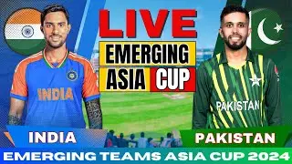 Live: Emerging Teams Asia Cup, India A vs Pakistan A | IND A vs PAK A Live match today | IND vs PAK