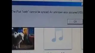 itunes wont let me sync music unknown error