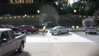 Man cusses out car that beeps at him