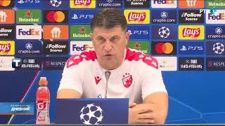 Milojević: Daćemo sve za plasman u Ligu šampiona, neka bude po Božijoj volji
